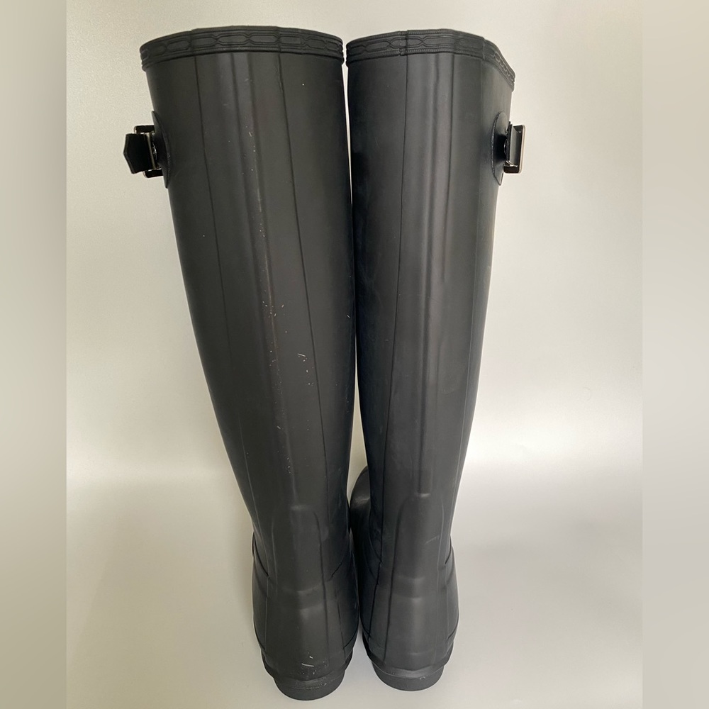Hunter Original Tall Black Boots NWT - Picture 6 of 9